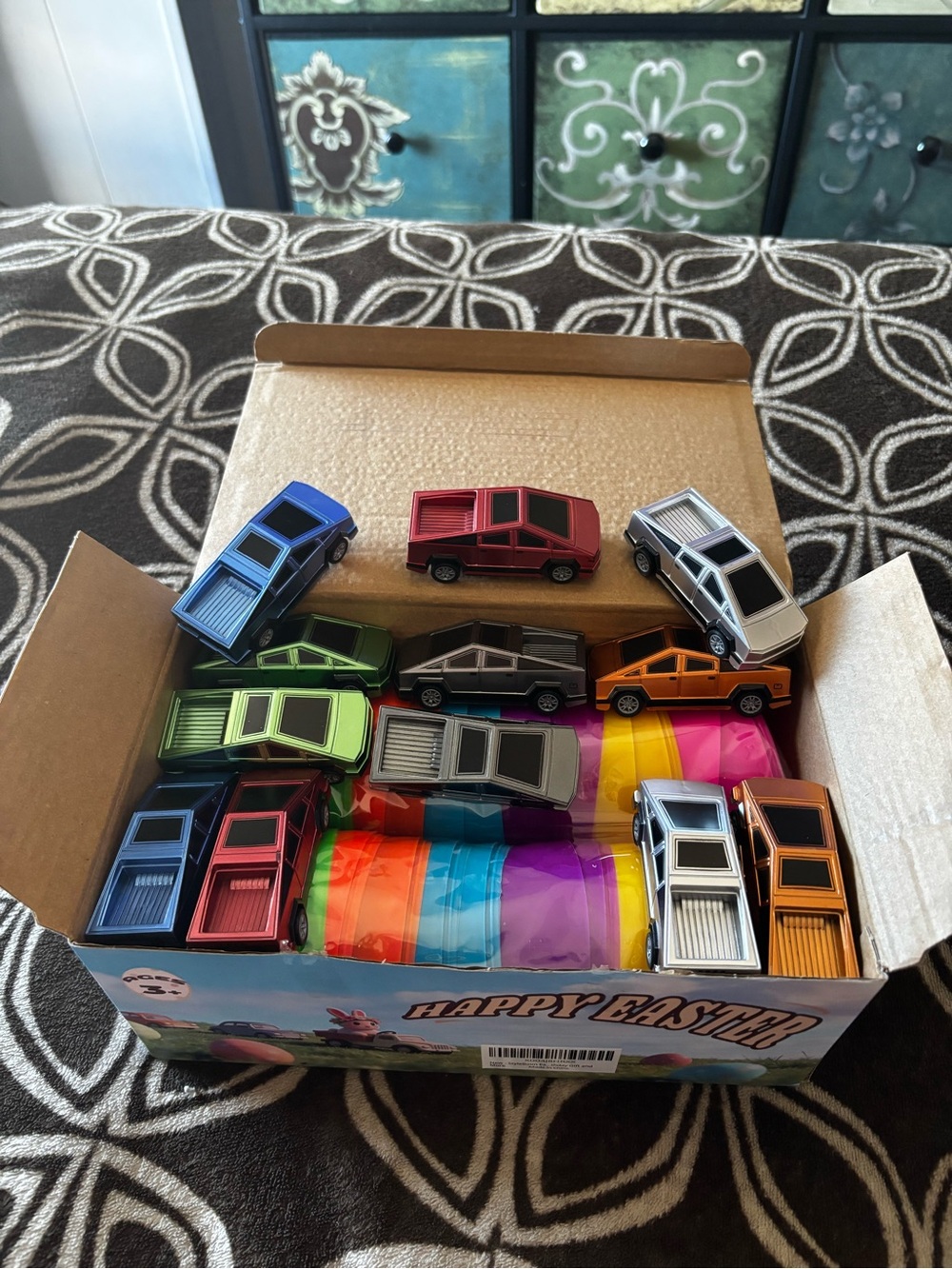 Die-Cast Toy Pickup Trucks - Assorted Colors and more Easter Toy Box